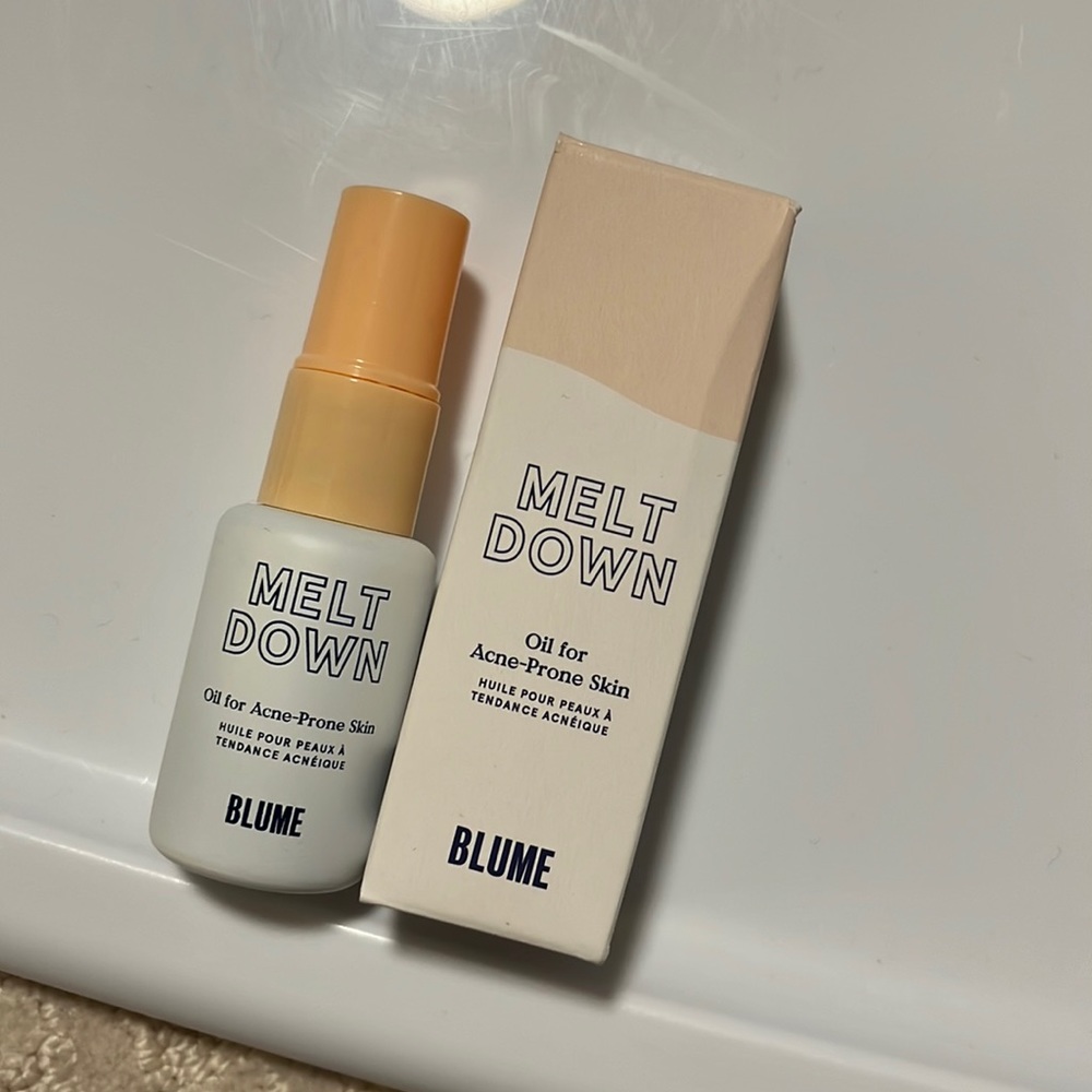 Blume melt down acne oil